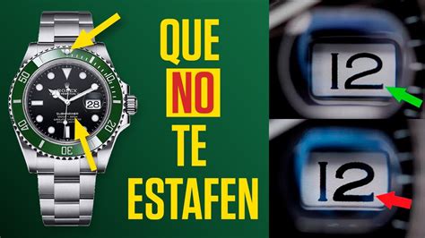 cómo saber si un reloj omega es falso o auténtico